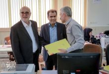 گزارش تصویری  | بازدید ریاست دانشگاه از روند ثبت نام دانشجویان مقطع ارشد سال  1398 